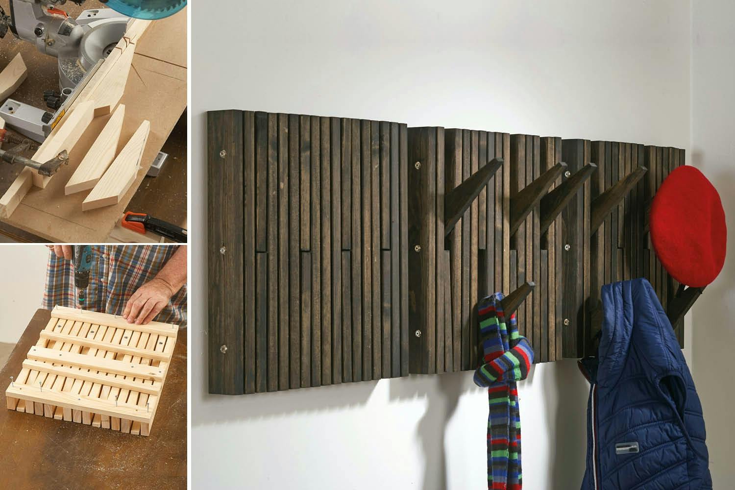 Fleksibel knagerække Knagerække